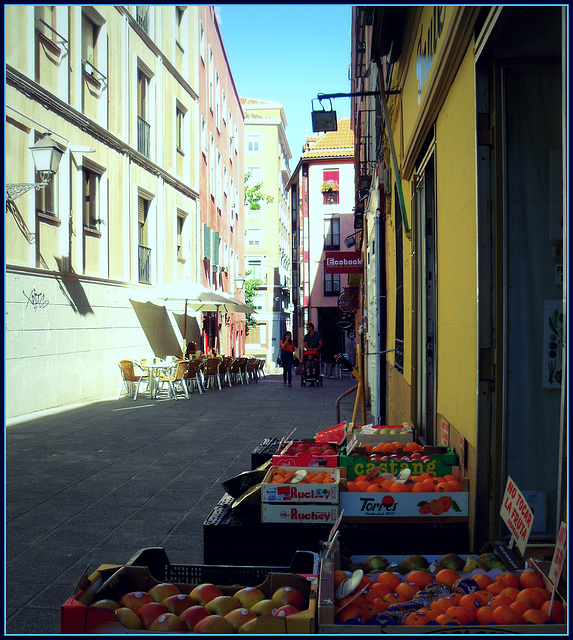 NO TOCAR LA FRUTA!