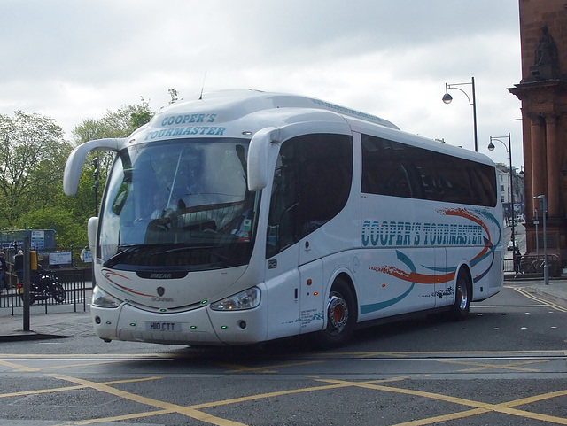 DSCF7223 Cooper’s Tourmaster Travel H10 CTT (YT60 YYP) in Edinburgh - 7 May 2017