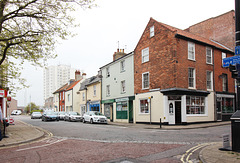 Corner of Dukes Head Street and High Street, Lowestoft, Suffolk