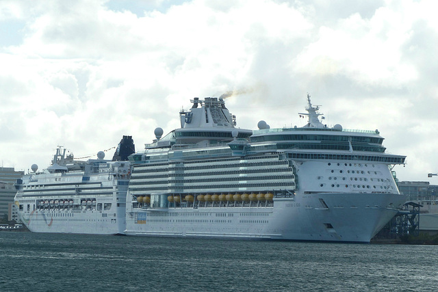 Cruise Ship Duo at San Juan - 10 March 2019