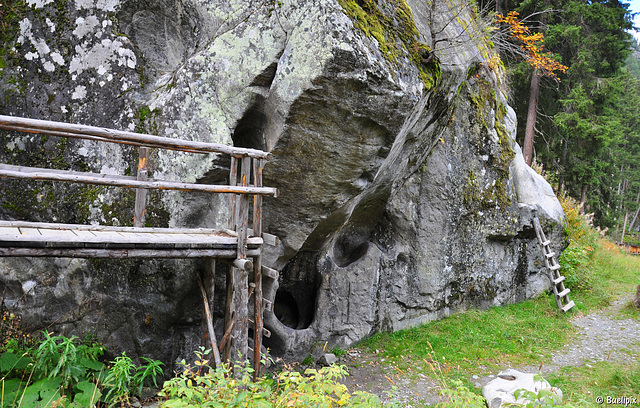 bei den Gletschertöpfen im Kaunertal (© Buelipix)