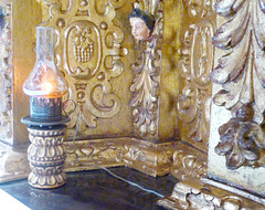 Detail in the corner under the pulpit- Maria Magdalene Church