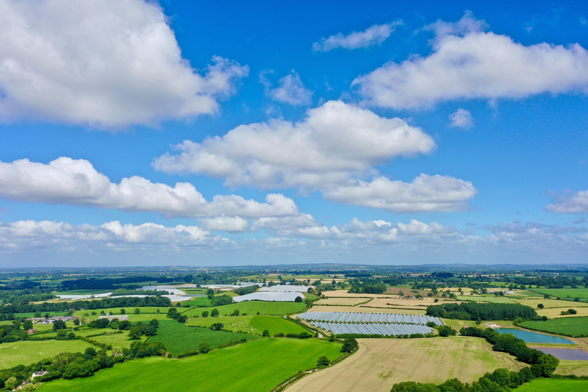 Gnosall drone shots