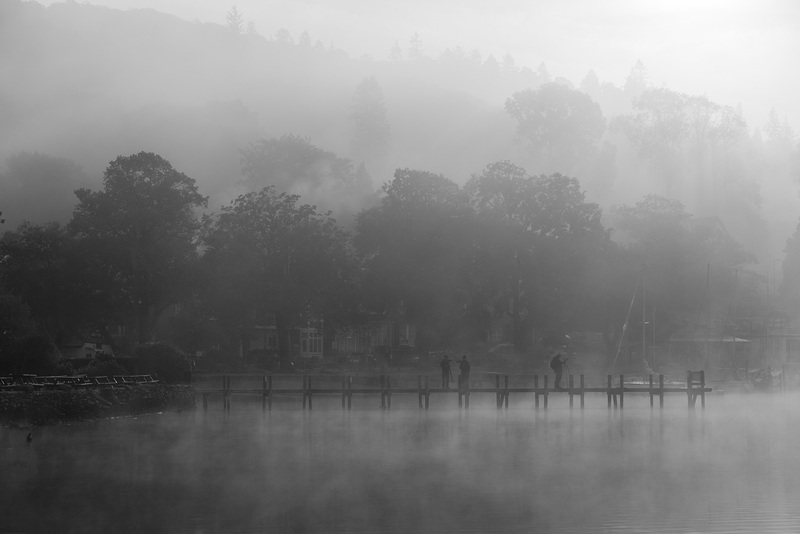 Photographers In The Mist