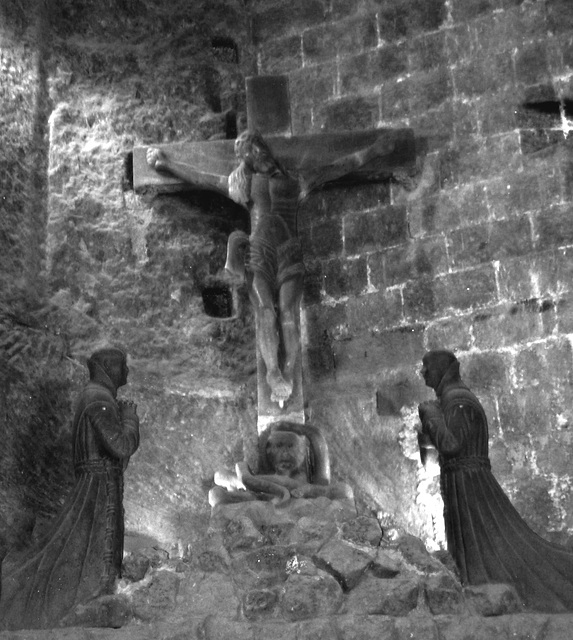 Wieliczka Salt Mine- Saint Kinga Chapel- Crucifixion