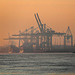 Tagesanbruch  im Hafen (2 x PiP) - Hamburg