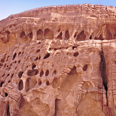 Nature's sculptor-   Sinai's Colored Canyon-1981