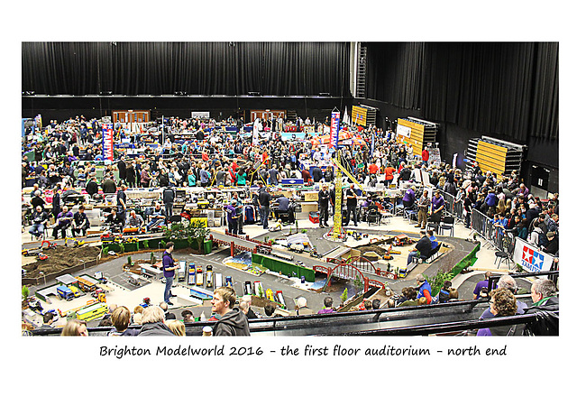 Brighton Modelworld 2016 1st floor auditorium - north end