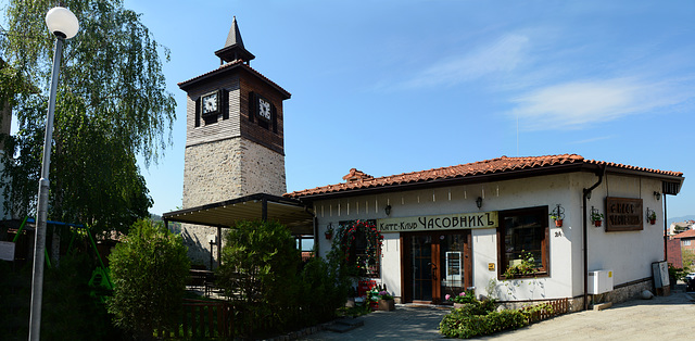 Bulgaria, Blagoevgrad, Cafe-Club Clock Tower