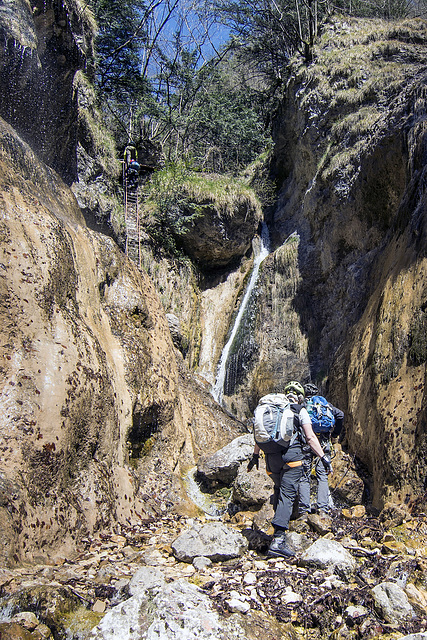 Via Ferrata Burrone Giovanelli (10)