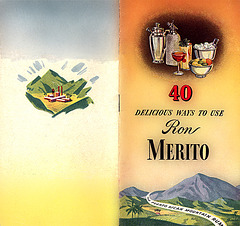 Ron Merito Rum Booklet, 1944