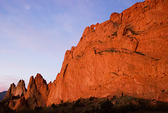 Sunrise at Garden of the Gods