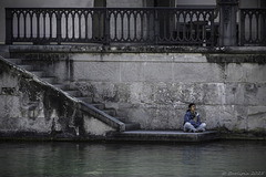 HWW ... with a wall on the banks of the Limmat river in the city of Zurich (© Buelipix)