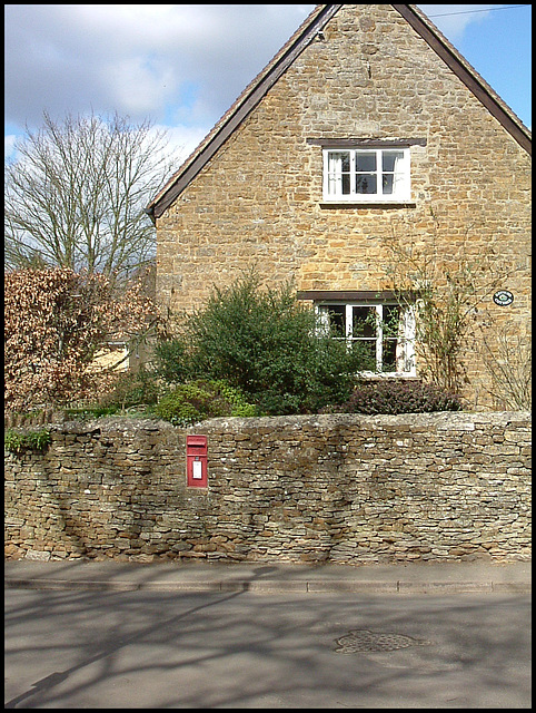 post box at Netting Cottage