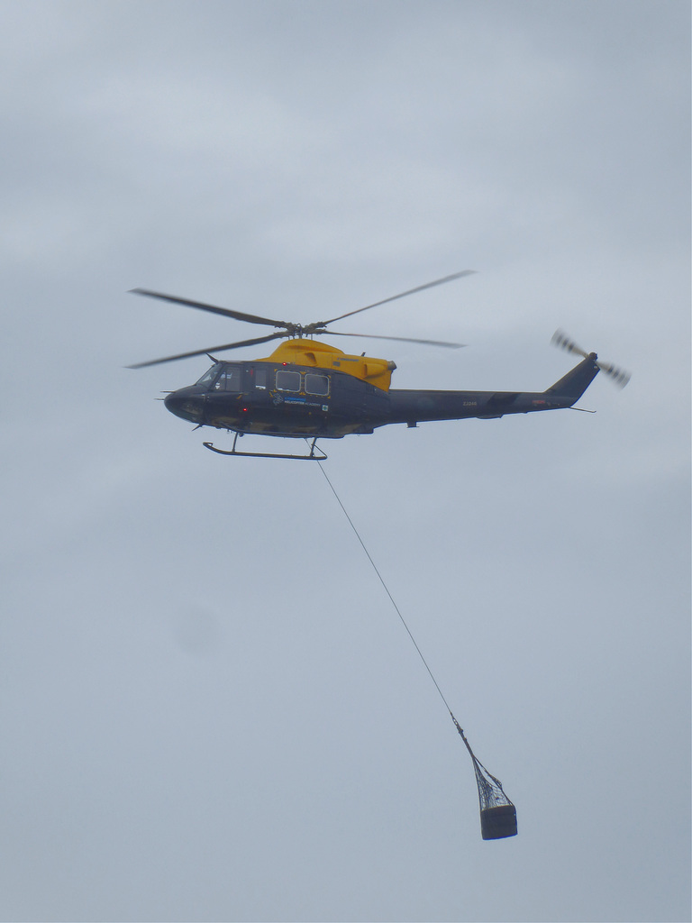 Bell 412 ZJ240 at Newquay - 24 September 2020