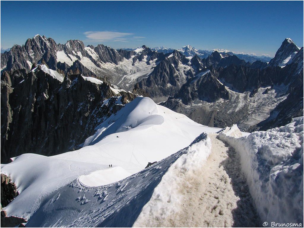 Dalla cima aspettando gli altri