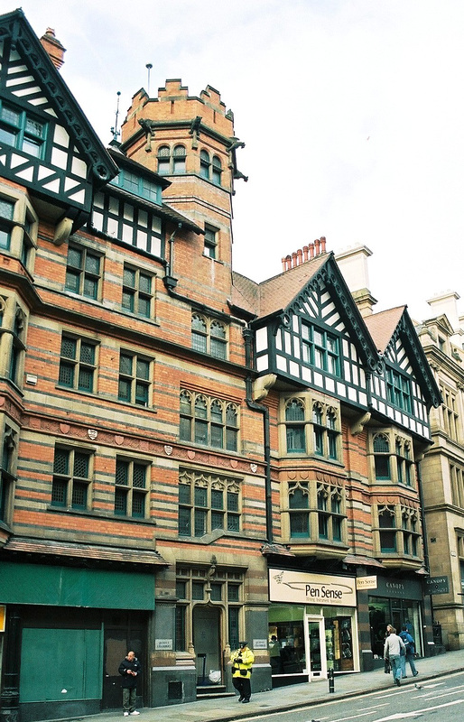 Watson Fothergill's Queen's Chambers, Corner of Long Row and King Street, Nottingham