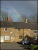 rainbow over Bell Hill