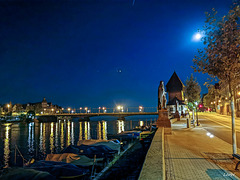 Konstanz bei Vollmond