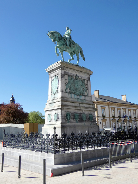 Luxembourg- EquestrianStatue of Grand Duke William II