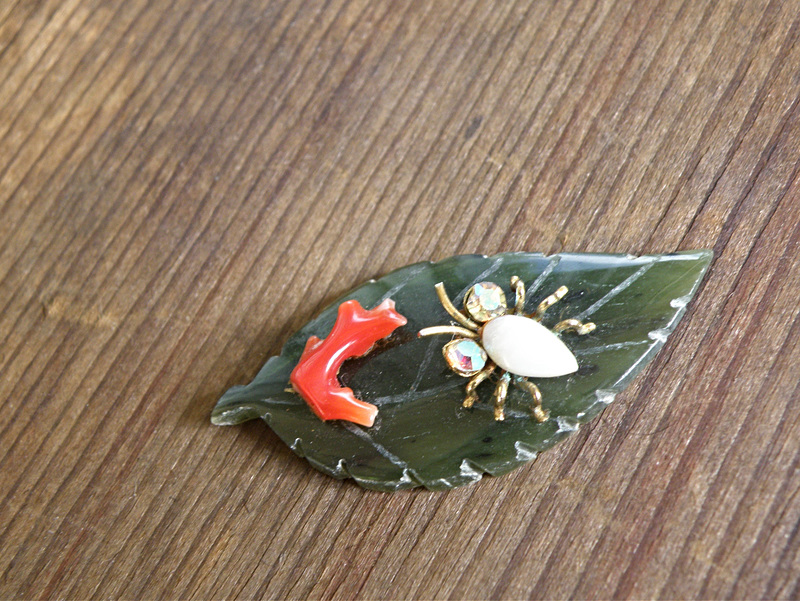 Jade, red coral...