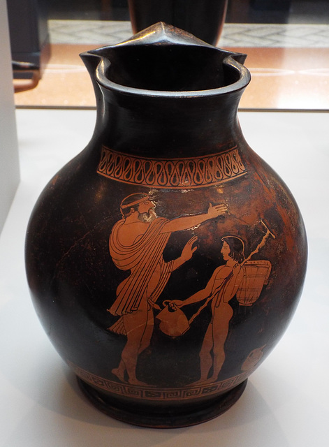 Red-Figure Chous Attributed to the Oinokles Painter in the Getty Villa, June 2016