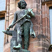 Saarbrucken- Town Hall- Sculpture of a Blacksmith