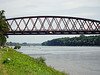 Rheinbrücke zwichen Beinheim (F) und Wintersdorf (D) über den Rhein