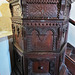 eaton hastings, berks,c17 pulpit