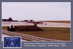 Red Arrows at RAF Valley summer 1992 b