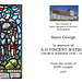 Rottingdean + Saint Margaret + St George + In Memoriam + AH Vincent-Watson + by Edith Lungley 1937
