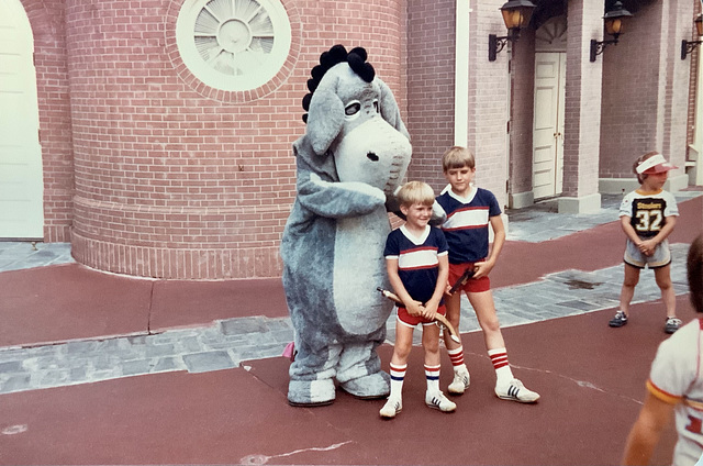 Walt Disney World, Orlando, Eeyore (June 1981)