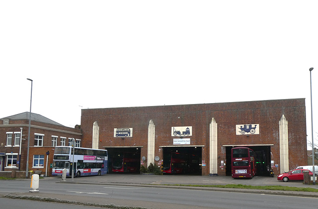 First Eastern Counties depot in Great Yarmouth - 29 Mar 2022 (P1110045)