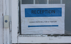 Press bell for attention