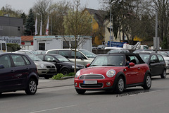 Mini auf der Straße