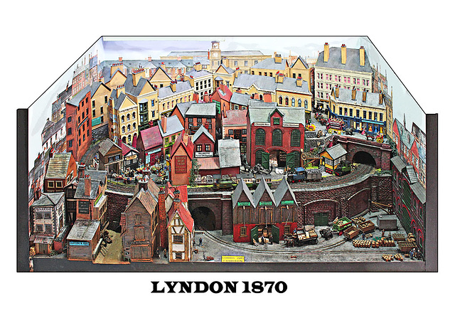 Brighton Modelworld 2016 Lyndon 1870 free-lance narrow gauge railway