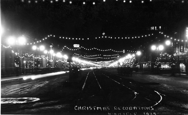 6005. Christmas Decorations, Winnipeg 1929 (I)