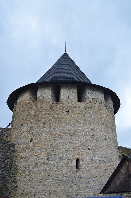 Хотинская крепость, Юго-Западная башня / The Fortress of Khotyn, South-Western Tower