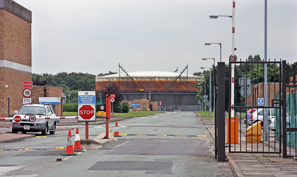 Partington gasholder