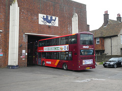 First Eastern Counties 36188 (BN12 JYL) at Great Yarmouth depot - 29 Mar 2022 (P1110051)
