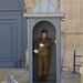 Luxembourg- Guarding the  Grand Ducal Palace
