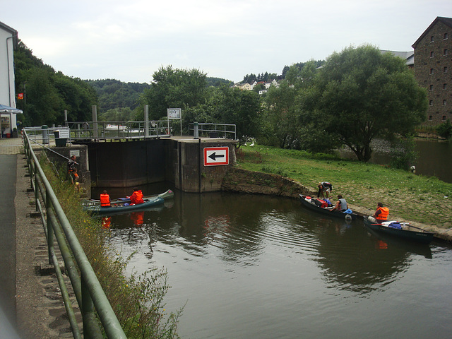 Unsere erste Schleuse