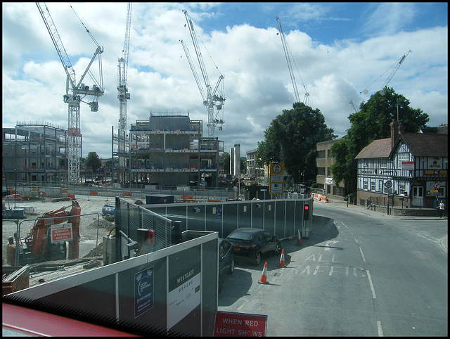 Norfolk Street cranes