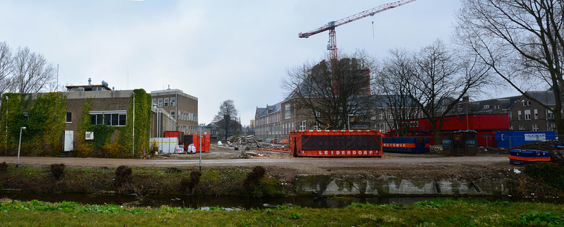 Demolition of the former Clusius Lab