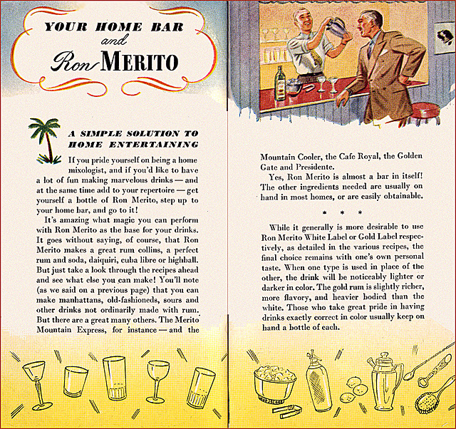 Ron Merito Rum Booklet (3), 1944