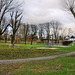 Der Barbara-Park in der Siedlung Dahlhauser Heide (Bochum-Hordel) / 14.01.2019