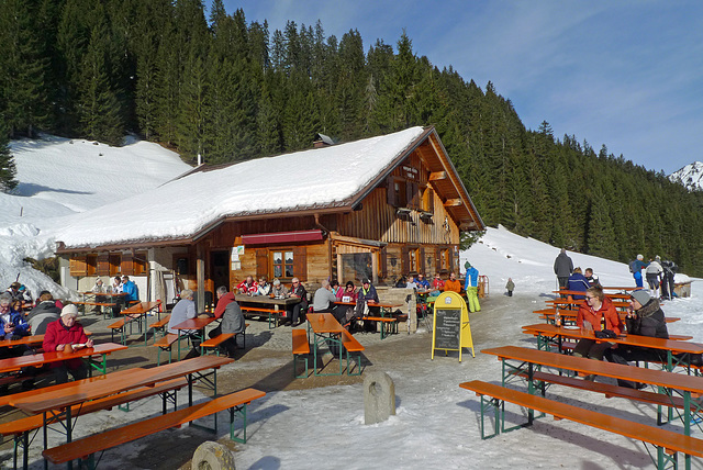 Austria - Kleinwalsertal/Baad, Bärgunt-Hütte