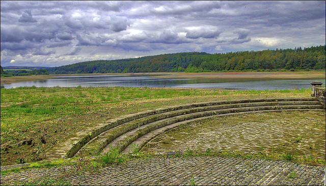 Fewston Reservoir this year below Last year