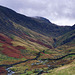 Looking up Pasture Beck with Gray Crag to the left (Scan from 1994)