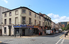 Buildings of c1830 in Devonshire Street, Sheffield, South Yorkshire